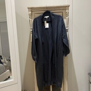 Anthropologie charcoal grey  Cardigan